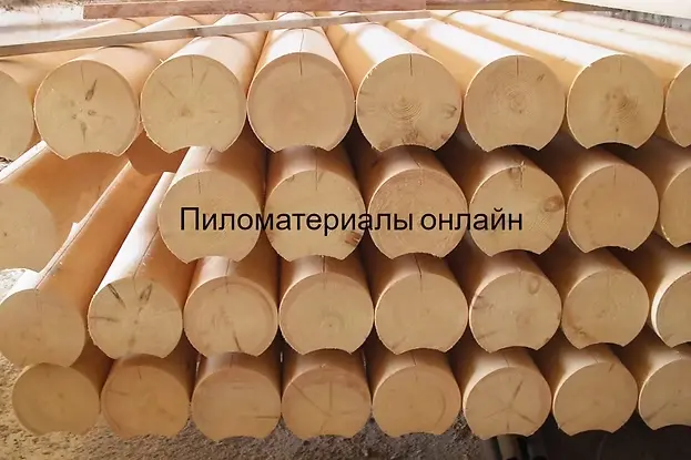 Бревно оцилиндрованное 160 мм (16 см)