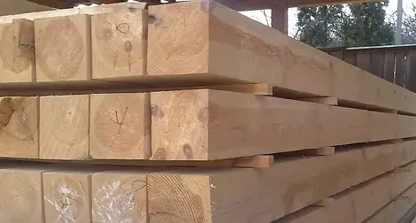 Брус строганый