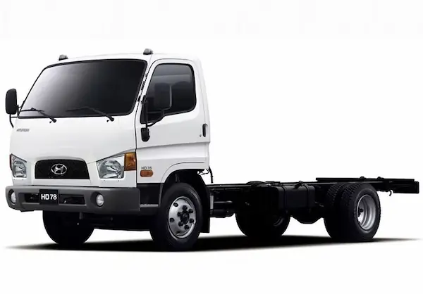 Hyundai HD78: доставка пиломатериалов